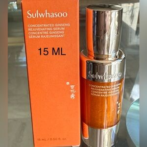 Sulwhasoo Concentrated Ginseng Rejuvenating Serum 15 ML Lifting, Exp 2028